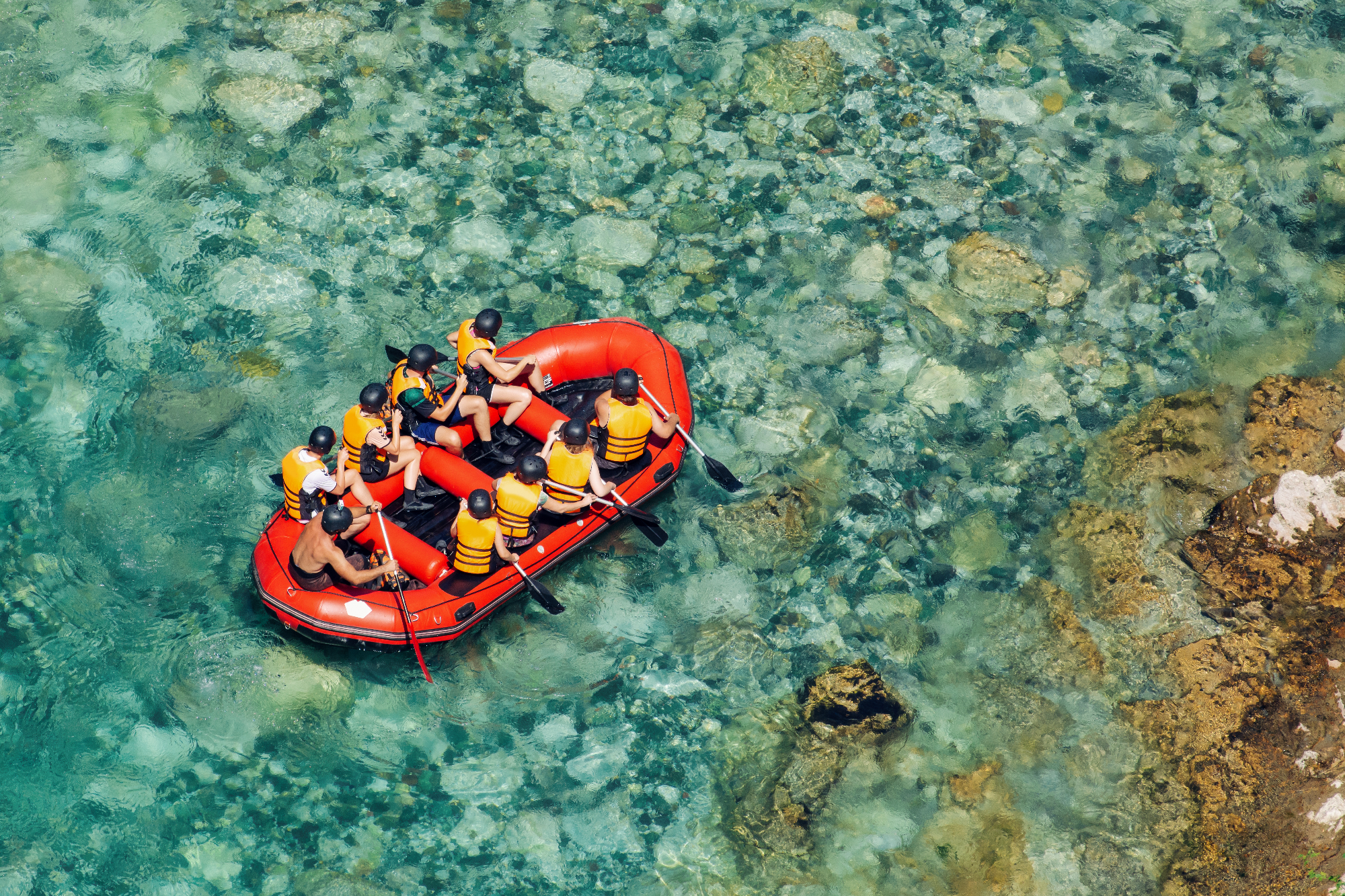 Rafting Bovec in veselje